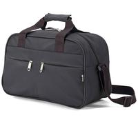 BENZI Bolsa de Viaje Cabina 40x25x20 cm BZ5892 | Maleta de Mano Apta Vueling, Ryanair, Equipaje de Viaje, Bolso de Deporte y Gimnasio 20L de Poliester Cabin Bag Carry On (Negro)