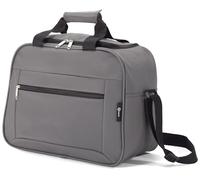 BENZI Bolsa de Viaje Cabina 40x30x20 cm BZ5887 | Maleta de Mano Apta Vueling, Equipaje de Viaje, Bolso de Deporte y Gimnasio 24L de PVC Impermeable Cabin Bag Carry On (Gris)