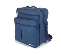 Benzi Bz3325 Bolso Bandolera 9l Unisex, Bolsa De Hombro Compacta Con Múltiples Bolsillos, Poliéster Resistente, Azul