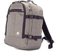 Benzi Bz5771 Mochila De Viaje 24l 40×30×20 Cm, Apta Para Vueling Y Volotea, Compacta, Ligera Y Resistente, Con Cinta Para Maleta, Gris