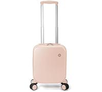 BENZI | Maleta de Cabina 40x30x20 cm | 4 Ruedas Dobles Multidireccionales | Equipaje de Mano Aprobado RYANAIR VUELING y VOLOTEA | Ligera y Resistente | Azul (Rosa)