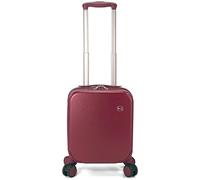BENZI | Maleta de Cabina 40x30x20 cm | 4 Ruedas Dobles Multidireccionales | Equipaje de Mano Aprobado VUELING y VOLOTEA | Ligera y Resistente | Granate