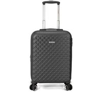 BENZI Maleta de Cabina BZ5823N-50 Extensible ABS, 55 cm Cabina, 4 Ruedas Dobles, Cerradura de Combinación 3 Dígitos, Negro