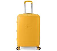 BENZI Maleta de Cabina BZ5827AM-50 Extensible ABS, 55 cm Cabina, 4 Ruedas Dobles, Cerradura de Combinación 3 Dígitos, Amarillo