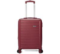 BENZI Maleta de Cabina BZ5845GT-50, Extensible ABS 55 cm Cabina, 4 Ruedas Dobles, Cerradura de Combinación 3 Dígitos, Granate