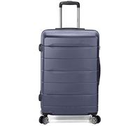 BENZI - Maleta en ABS 4 Ruedas. Apta para Cabina. (BZ5583 Azul)