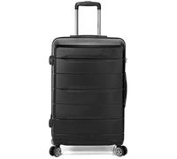 BENZI - Maleta en ABS 4 Ruedas. Apta para Cabina. (BZ5583 Negro)