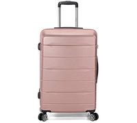 BENZI - Maleta en ABS 4 Ruedas. Apta para Cabina. (BZ5583 Rosa)
