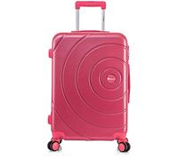 BENZI - Maleta en ABS 4 Ruedas. Apta para Cabina. (BZ5669 Rosa)
