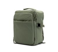 BENZI Mochila de Cabina BZ5854 40x25x20 cm, 20L, Compatible con Ryanair, Poliéster Resistente, Bolsillo Portadocumentos, Verde