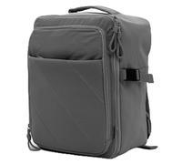 BENZI Mochila de Cabina BZ5854 40x25x20 cm, 20L, Compatible con Ryanair, Poliéster Resistente, Bolsillo Portadocumentos, Gris