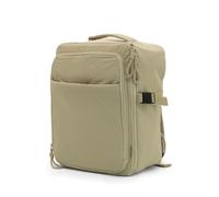 BENZI Mochila de Cabina BZ5854 40x25x20 cm, 20L, Compatible con Ryanair, Poliéster Resistente, Bolsillo Portadocumentos, Beige