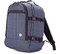 BENZI Mochila de viaje BZ5771 24L 40×30×20 cm, Apta para Vueling y Volotea, Compacta, Ligera y Resistente, Con Cinta para Maleta, Azul Oscuro