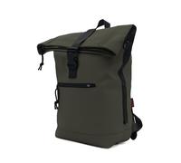 BENZI Mochila Enrollable Impermeable BZ5893 | Mochila Hombre Mujer Engomada PVC | Portátil 13” | Estructura Resistente con Costuras Reforzadas | Roll Top Ligera para Uso Diario o Viaje (Verde)