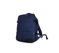 BENZI Mochila Viaje Cabina 40x20x25 BZ5897 | Apta Ryanair y Vueling | Mochila Viaje Avión 40x30x20 Impermeable PVC | Apertura 180º | Bolsillo Seguridad Antirrobo| Mochila Ligera Unisex (Azul)