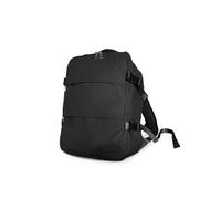 BENZI Mochila Viaje Cabina 40x20x25 BZ5897 | Apta Ryanair y Vueling | Mochila Viaje Avión 40x30x20 Impermeable PVC | Apertura 180º | Bolsillo Seguridad Antirrobo| Mochila Ligera Unisex (Negro)