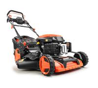 Benzin Rasenmäher FX-RM5196eS-PRO mit E-Start und regulierbarem Selbstantrieb Naranja