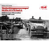 Beobachtungspanzerwagen Sd.kfz.251/18 Ausf.a WWII German Observation 1 :3 5 Kit