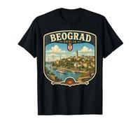 Beograd Srbija Belgrado Serbia Belgrado Regalo Turístico Camiseta