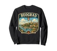 Beograd Srbija Belgrado Serbia Belgrado Regalo Turístico Sudadera