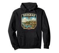 Beograd Srbija Belgrado Serbia Belgrado Regalo Turístico Sudadera con Capucha