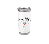 Beograd Srbija Belgrado Serbia Belgrado Regalo Turístico Vaso térmico de acero inoxidable de doble pared