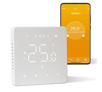 BEOK CONTROLS Beok Termostato Calefaccion WiFi Compatible con Alexa,Google,Termostato Digital Inalambrico Calefaccion para Calderas de Gas Natural Agua TGM50-WIFI