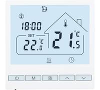 Beok Termostato de calefacción termostato de habitación programable termostato de Pared Digital para calefacción de Agua calefacción por Suelo Radiante 3A TOL47WP