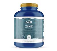 BEOK - Zinc 365 Comprimidos - 10 mg por Día - Gluconato de Zinc - Apoyo Inmunitario, Piel, Cabello y Uñas - 1 Año de Suministro - Sin Gluten ni Aditivos