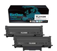 BeOne 2X TL-410H TL-410X TL-410 3000 páginas Cartucho de Tóner Compatible con Impresora Pantum P3300DW P3308DW P3300DN P3308DN P3018DW M6800FDW M6808FDW M7100DW M7108DW M7200FDW (2 Negro)