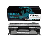 BeOne Sustitución con 05X CE505X 05A CE505A Cartucho de Tóner Compatible con Impresora HP LaserJet P2030 P2055 P2035N P2035 P2055D P2055DN P2055X (2 Negro)