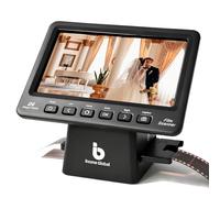 BEONEGLOBAL ClearScan P7 - Escáner de película con tarjeta SD, LCD de 7 pulgadas, versión mejorada, 24 MP de alta resolución de 35 mm/135/126/110/Super 8 convertidor de película y diapositivas