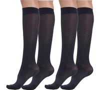 BEONTOP by Gambetti Medias De Compresión Mujer Fuerte 140 Den 2Pzs - Calcetines Compresion Mujer Graduada 18-22 mmHg Para Piernas Cansadas, Soporte Circulatorio y Preventivo - Made in Italy