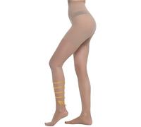 BEONTOP by Gambetti Medias De Compresión Mujer Graduada 70 Den - Medias de compresión graduada 17-18 mmHg, Collant Mujer Para Varices, 70 deniers, Elásticas, Masajeadoras, Relajantes - Made in Italy