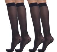 BeOnTop Calcetines Compresion Mujer Graduada 70 Denier 1 e 2 Pcs - Medias De Compresión Mujer 17-18 mmHg, Calcetines De Compresión Mujer, Medias De Compresion Varices by Gambetti - Made in Italy