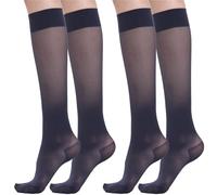 BeOnTop Calcetines Compresion Mujer Graduada 70 Denier 1 e 2 Pcs - Medias De Compresión Mujer 17-18 mmHg, Calcetines De Compresión Mujer, Medias De Compresion Varices by Gambetti - Made in Italy