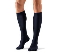 BeOnTop Medias Compresion Hombre Descansantes 14-17 mmHg - Calcetines Compresivos para Viajes, Trabajo, Deporte, Piernas Cansadas, Varices, Circulación - Made in Italy