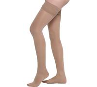 BeOnTop Medias De Compresión Mujer Graduada Autoadhesivas 140 Den - Medias De Compresion 22-23 mmHg, Medias Compresion Mujer, Medias De Compresion Varices, Pantys De Compresión Mujer- Made in Italy