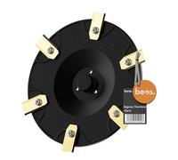 beos disco de cuchillas para 6 cuchillas - Para Segway Navimow i-Series | Disco de cuchillas reforzado con fibra de vidrio - Ø 165 mm - Modelos i105|i108|i110n|i205|i206|i208 - Fabricado en Alemania