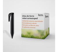 beos PREMIUM piquetas de tierra para cables delimitadores de robots cortacésped - 500 piquetas de tierra reforzadas con fibra de vidrio - Uso universal - Worx, Gardena, Husqvarna, Bosch, Stihl