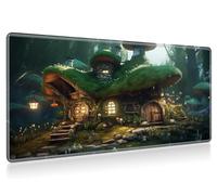 BEOTIWAD Alfombrilla de ratón para TCG Card Mat Playmat de 23.6 x 13.8 pulgadas para MTG RPG CCG Juego de cartas coleccionables Tapete de mesa perfecto para juegos de cartas, videojuegos, oficina de