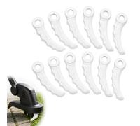 Beoveo - Cuchillas de plástico compatibles con Makita, 12 piezas, color | Stark und Langlebig, Nicht leicht zu brechen oder zu verformen, Cuchillas de repuesto para cortabordes y desbrozadora