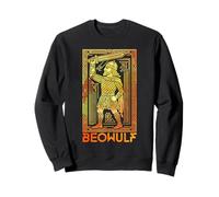 Beowulf Inglés Anglo-Sajón Vikingo Escandinavo Mito Poema Sudadera