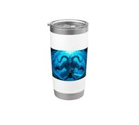 Beowulf lucha contra el monstruo con el mito de la saga de la Espada Antigua Vaso térmico de acero inoxidable de doble pared