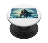 Beowulf se enfrenta al Destino esperándolo Saga de mitos nórdicos PopSockets PopGrip Adhesivo