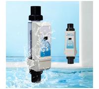 BeoyNot Aparato automático de cloración por Agua Salada, con celda de Titanio, Pantalla Digital y función de autolimpieza, producción de Cloro: 8/12 / 16/20 g/h, para Piscina, SPA 12g/H≤50m³