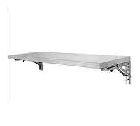 BeoyNot Escritorio De Montaje En Pared, Mesa Plegable Flotante Montada En La Pared - Facile à Nettoyer, Capacité 35 kg - para Estudio, Oficina, Hogar 100x35cm(39.37x13.77in)