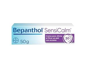 Bepanthol SensiCalm Crema Calmante Alivia Picor y Rojeces, 50g | Alivia el picor y el enrojecimiento de la dermatitis atópica en solo 30 minutos