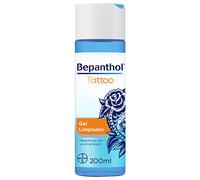 Bepanthol Tattoo Gel Limpiador e Hidratante para Tatuajes, 200 ml | Cuida la piel tatuada sensible, mantiene su hidratación natural y preserva la función barrera