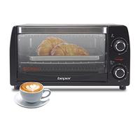 BEPER 90.882 Horno Electrico 12 L con Temperatura Regulable y Temporizador - Horno Electrico de Sobremesa, Parrilla y Bandeja Incluidas